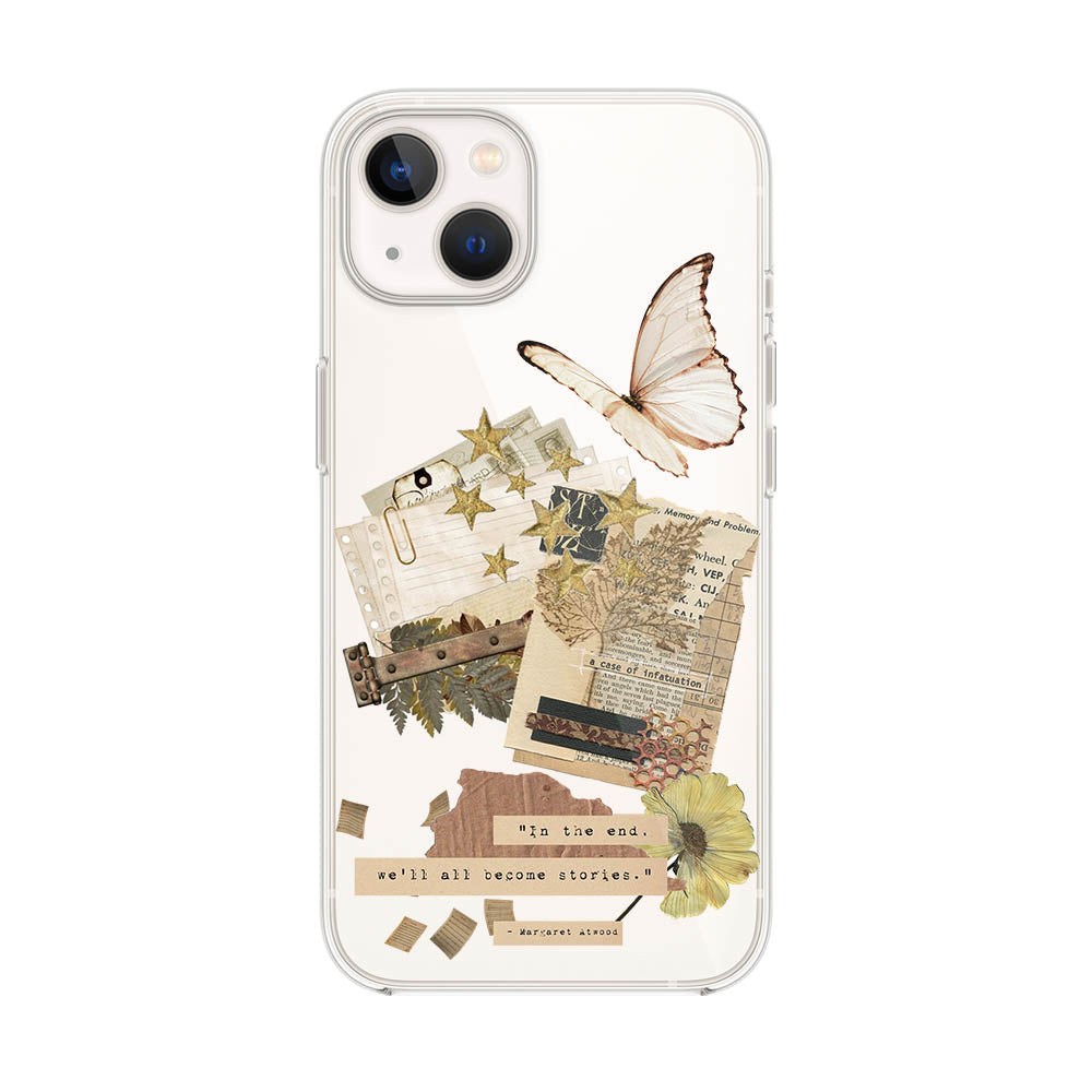 Brown Butterfly Aesthetic Silicon Case – silicaseindia