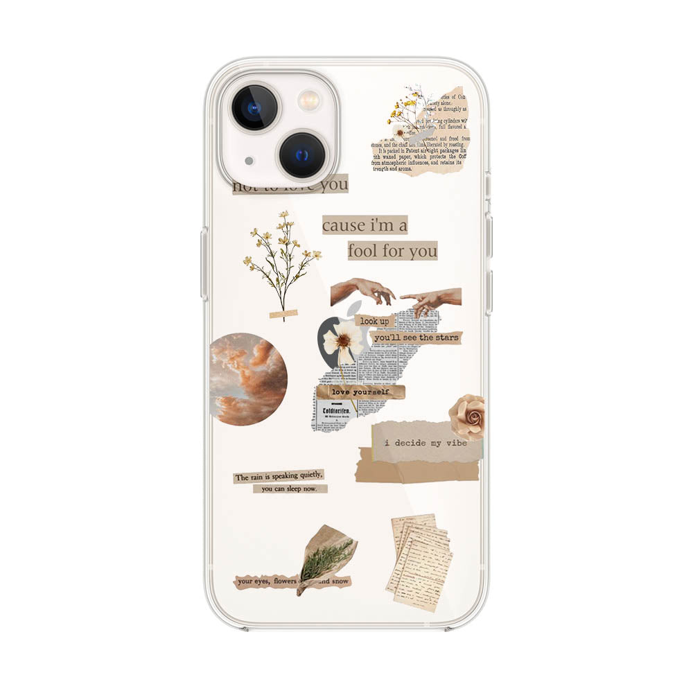 Brown-Sticker-Iphone-13-Silicon-Case